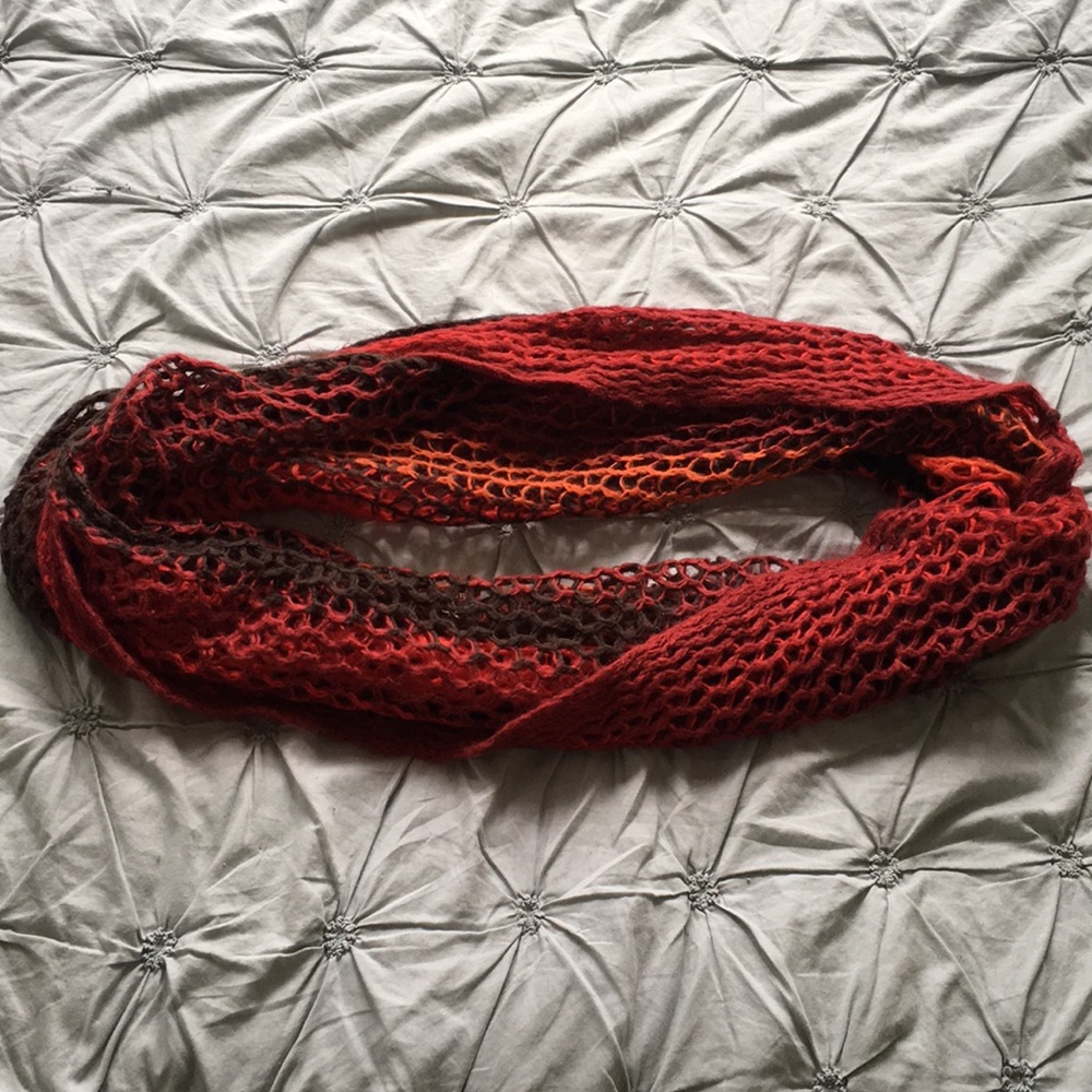 Fiery Infinity Scarf